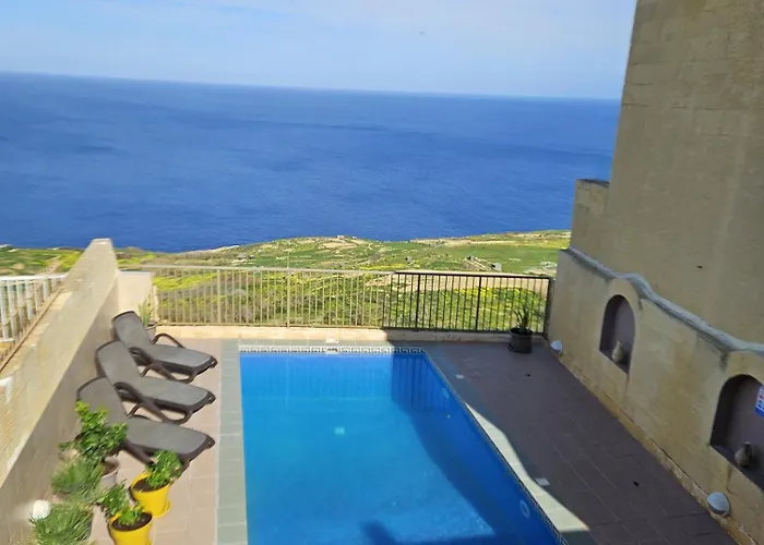 Haven With Private Pool And Sea Views